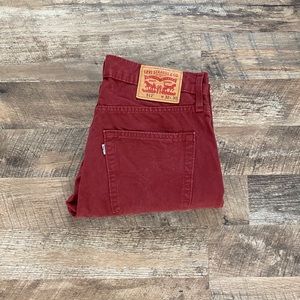 Levi’s 512 - red